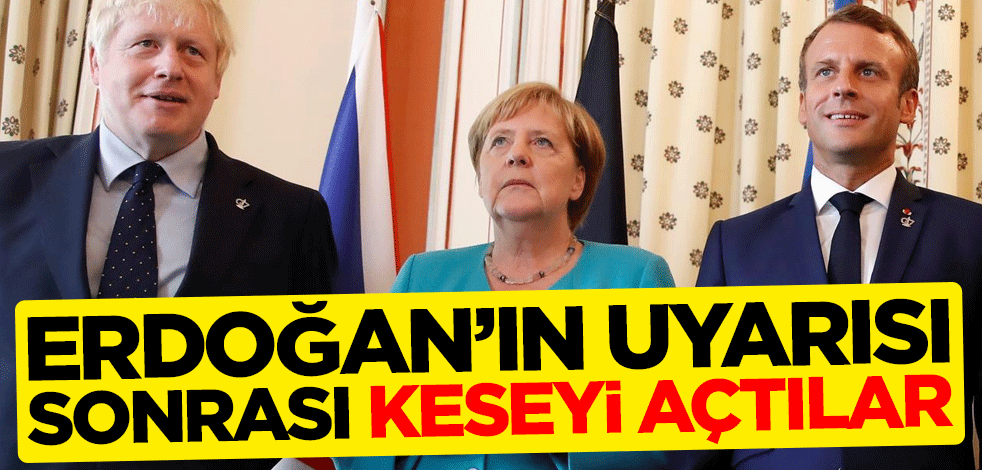 Yola geldiler! Erdoğan'ın uyarısı sonrası keseyi açtılar