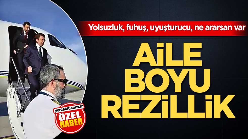 Yolsuzluk, fuhuş, uyuşturucu, ne ararsan var! Aile boyu rezillik