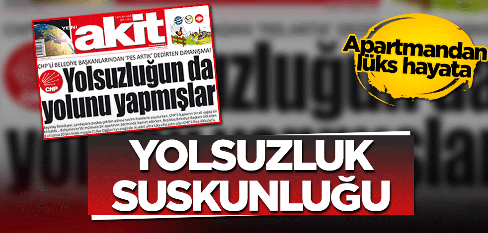 Yolsuzluk suskunluğu
