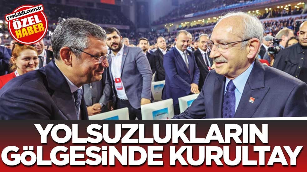 Yolsuzlukların gölgesinde kurultay