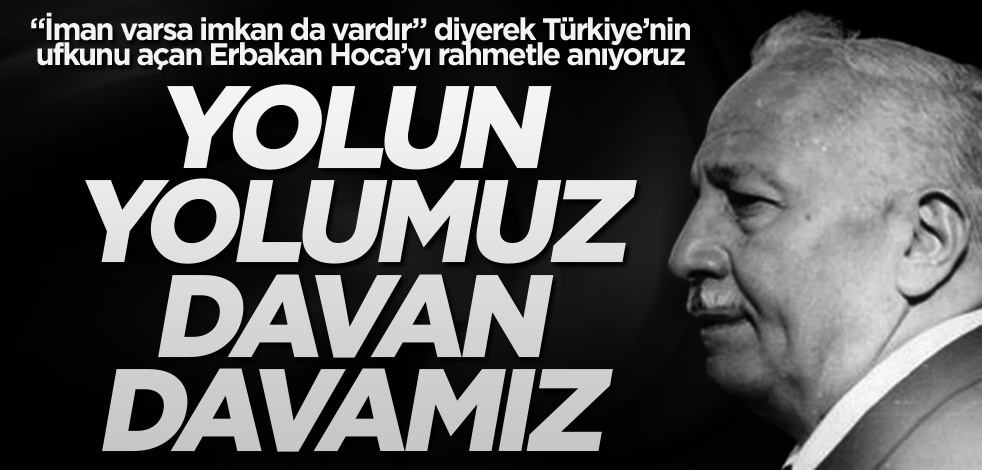Yolun yolumuz davan davamız