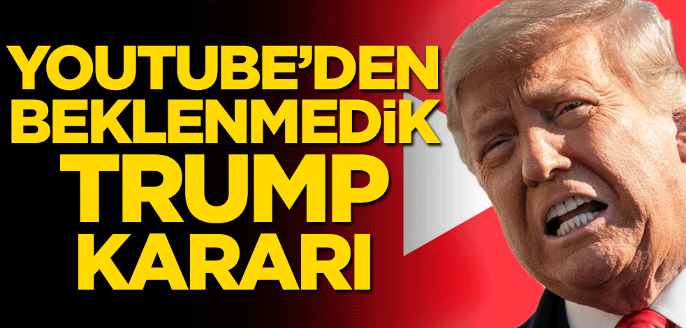 Youtube’den beklenmedik Trump kararı
