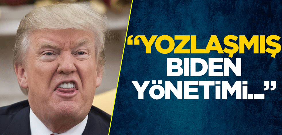"Yozlaşmış Biden yönetimi, aleyhime iddianame hazırlandığını bildirdi"