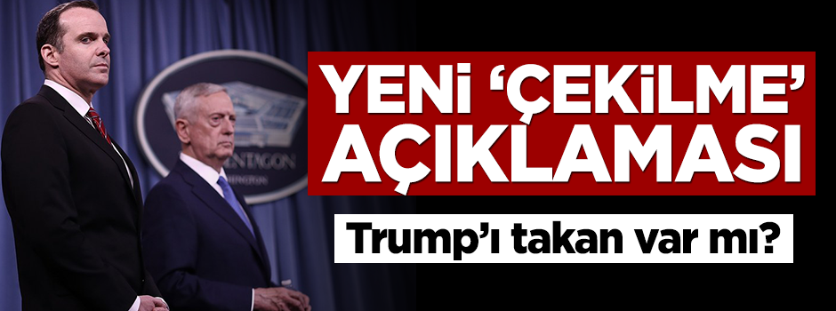 YPG hamisi McGurk'tan 'çekilme' açıklaması: Daha bitirmedik!