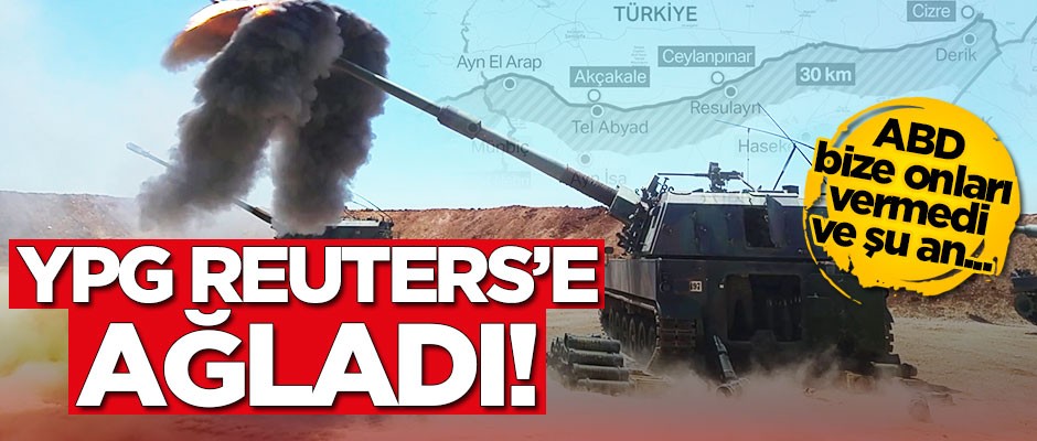 YPG, Reuters'e ağladı! 'ABD bize onları vermedi ve şu an...'