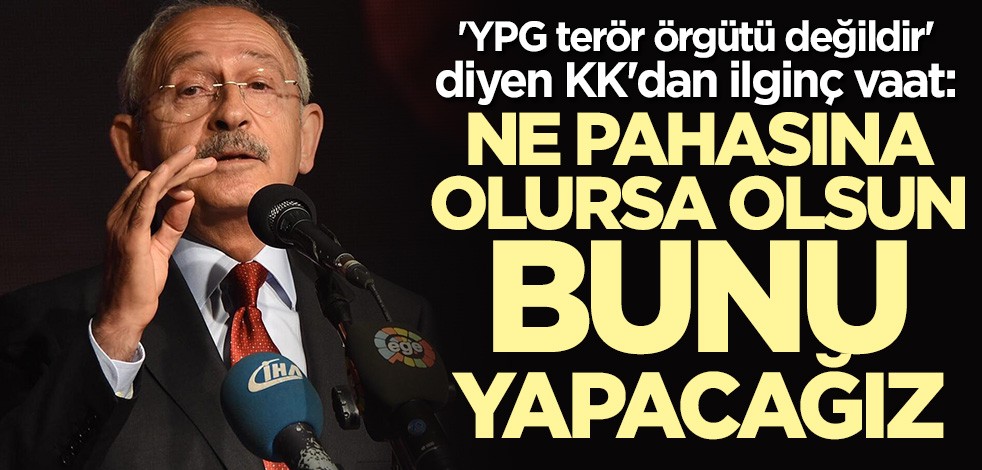 "YPG terör örgütü değildir" diyen KK'dan ilginç vaat: Vatan topraklarına sahip çıkacağız
