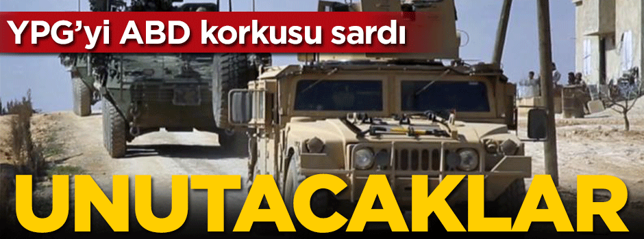 YPG'yi ABD korkusu sardı! Unutacaklar