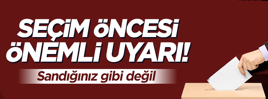 YSK Başkanı Sadi Güven'den önemli uyarı!