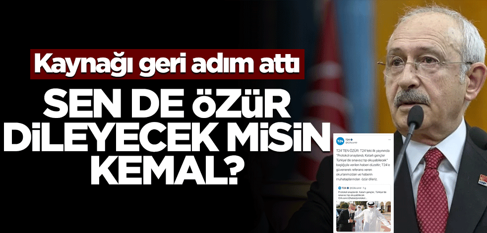 YKS öncesi Katar yalanıyla hükümete saldırmıştı... Kaynağı özür diledi! Kılıçdaroğlu da özür dileyecek mi?