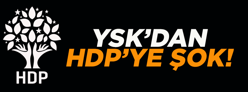 YSK'dan HDP'nin talebine ret