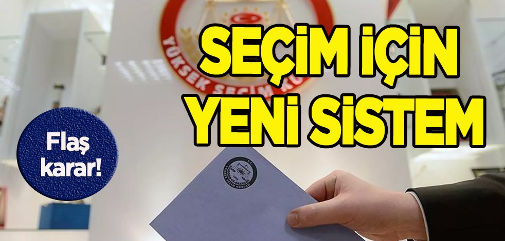 YSK'dan seçim için flaş karar! Deprem bölgesine gidiyor: Bu sefer o tarihte yeni sistem test edilecek!