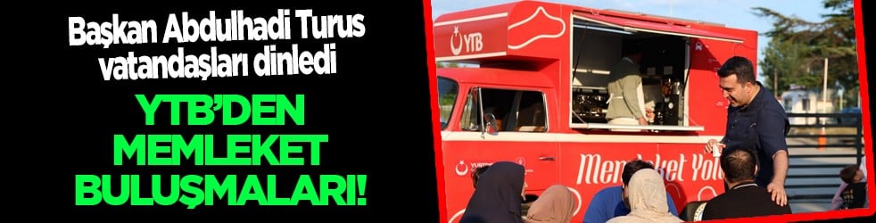 YTB Başkanı Abdulhadi Turus, Memleket Yolu’nda Vatandaşlarla Niş’te Buluştu