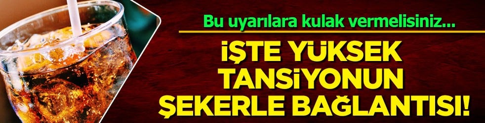  Yüksek tansiyonun şekerle bağlantısı nasıl araştırıldı: İşte gelen bilgi bakın ne... Bilim insanları yorumladı