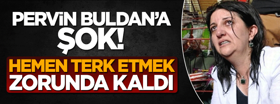Yüksekova halkı Pervin Buldan'a yüz vermedi