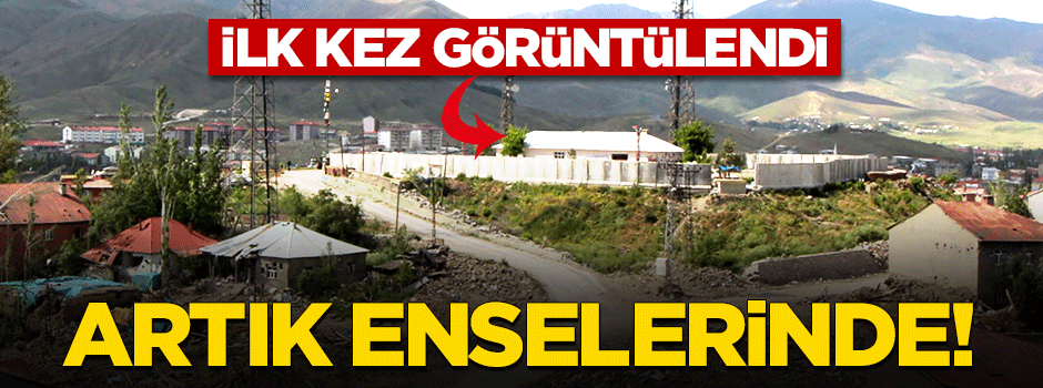 Yüksekova’da geçici güvenlik karakollarından ikisi tamamlandı
