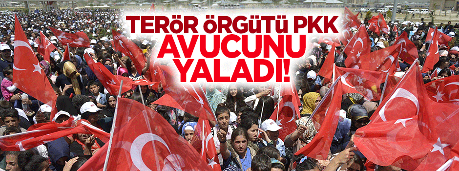 Yüksekova'da halk tehditlere pabuç bırakmadı