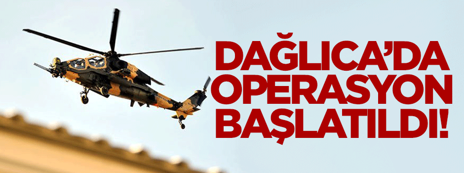 Yüksekova'da operasyon başlatıldı!