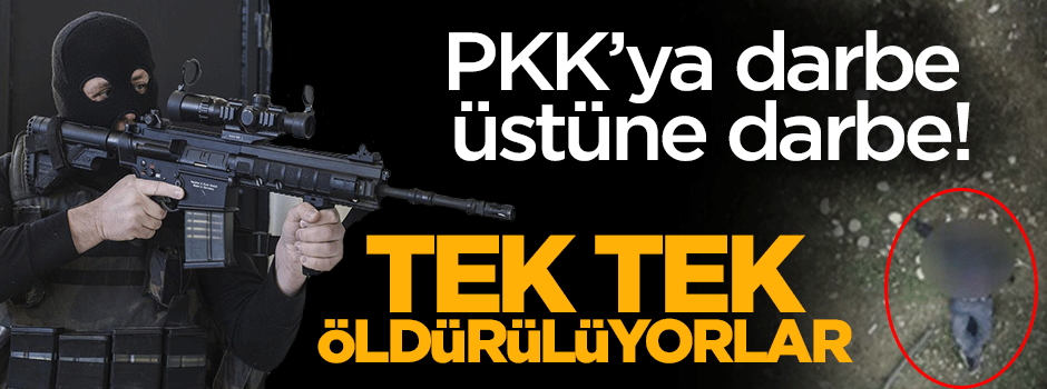 PKK'nın keskin nişancıları öldürülüyor