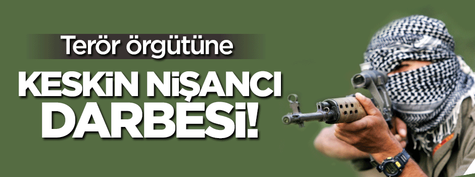 Yüksekova'da PKK'ya keskin nişancı darbesi!