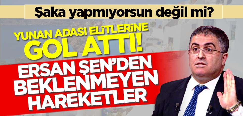 Yunan adası elitlerine golleri attı! Ersan Şen'den beklenmeyen hareketler