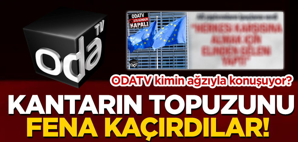  Yunan ağzıyla manşet atan Odatv, AB'den Türkiye'ye 'yaptırım' istiyor!