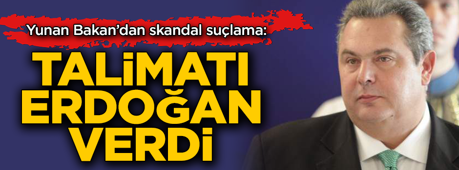 Yunan Bakan'dan skandal suçlama: Askerleri Erdoğan tutuklattırdı