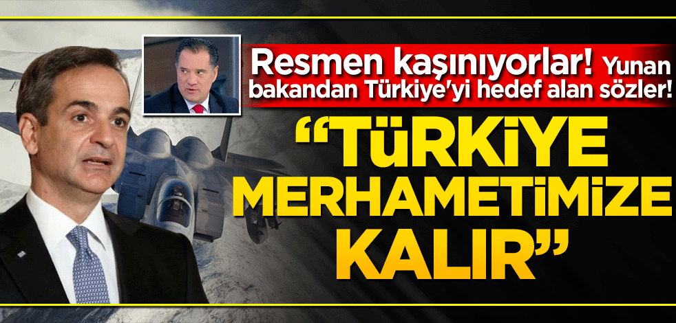 Yunan bakandan Türkiye'yi hedef alan sözler! Resmen kaşınıyorlar