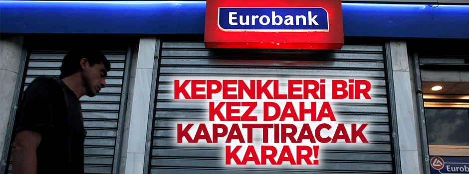 Yunan bankalarına Moody's darbesi