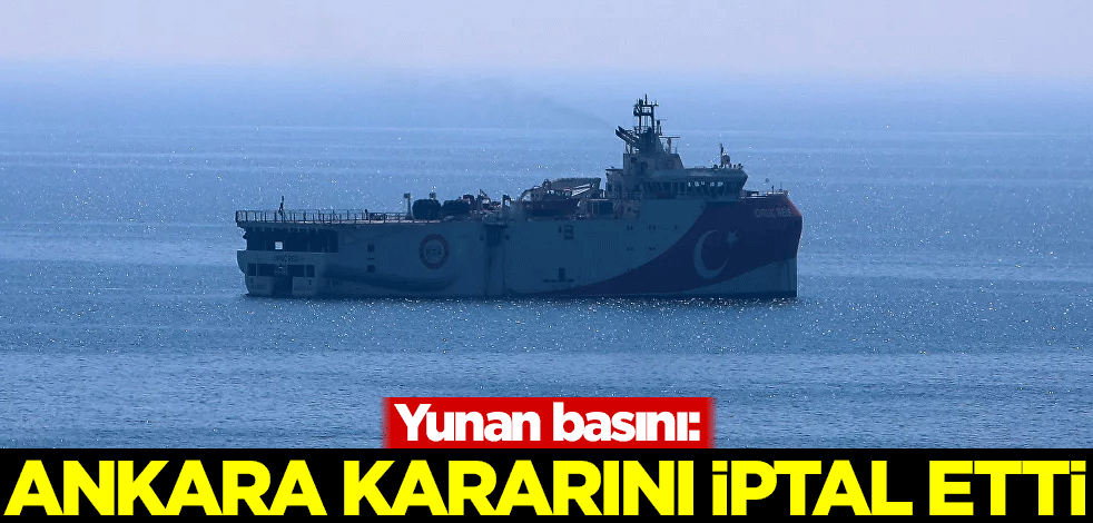Yunan basını: Ankara kararını iptal etti