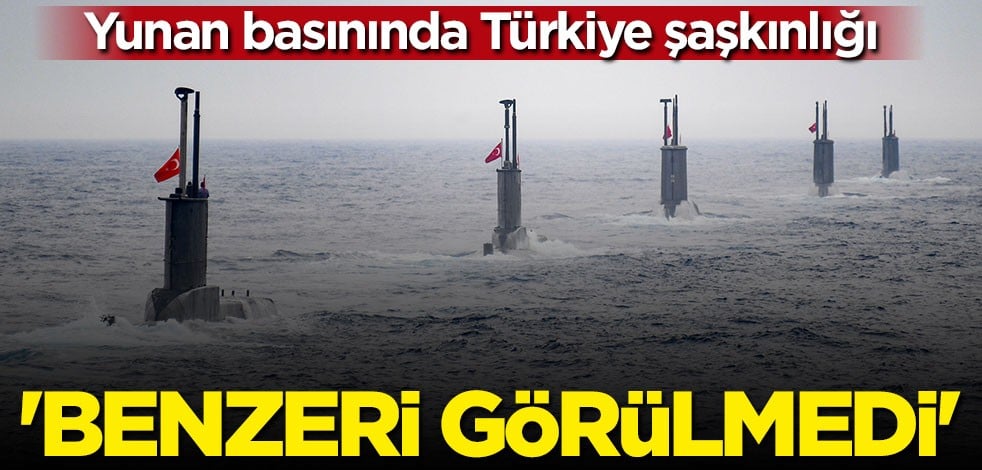 Yunan basınında Türkiye şaşkınlığı: Benzeri görülmedi