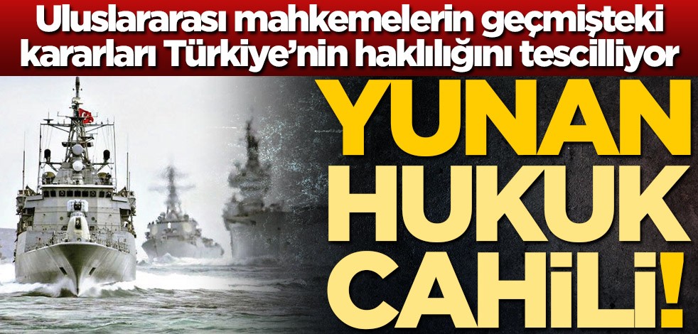 Yunan hukuk cahili!