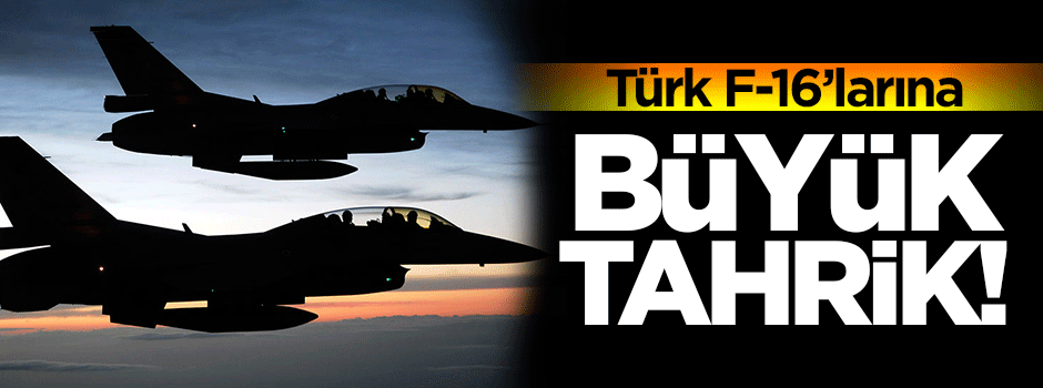 Yunan jetlerinden Türk F-16'larına taciz