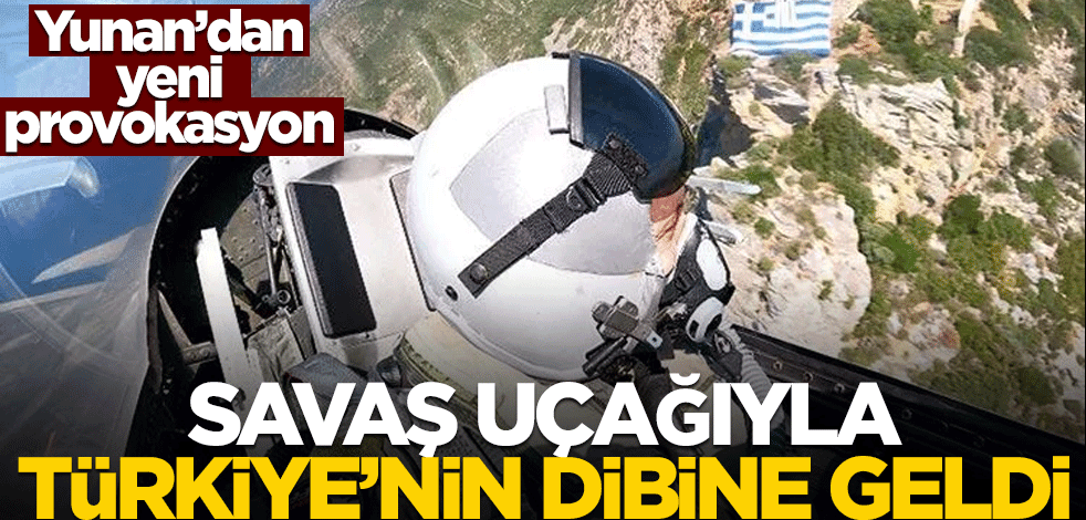 Yunan komutandan Ege'de provokasyon!