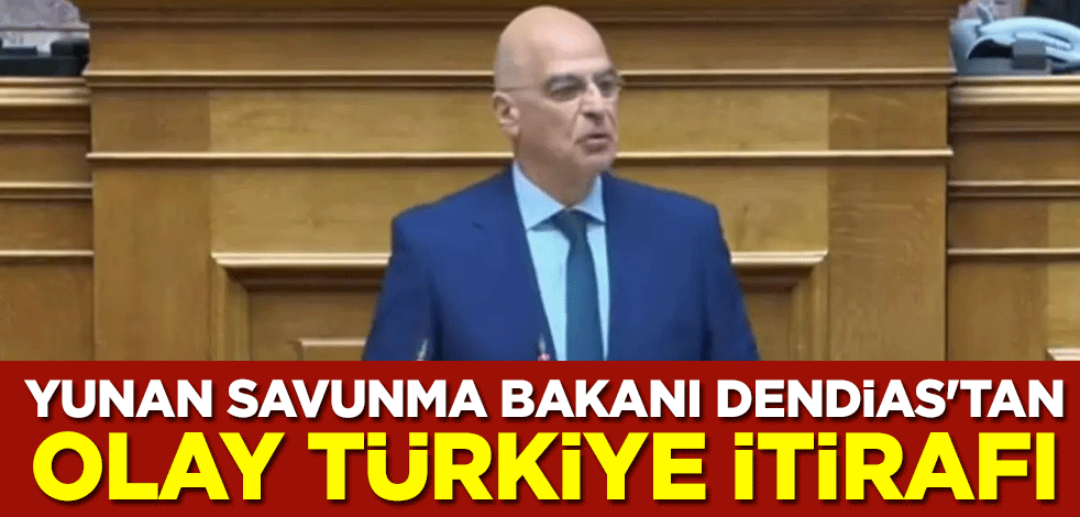 Yunan Savunma Bakanı Dendias'tan olay Türkiye itirafı: Üstünlüğümüz sona erdi