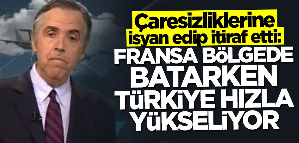 Yunan spikerden bomba itiraf: Fransa bölgede batarken Türkiye hızla yükseliyor