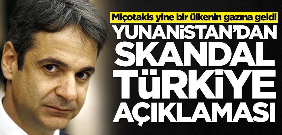 Yunanistan Başbakanı Miçotakis'ten skandal Türkiye açıklaması
