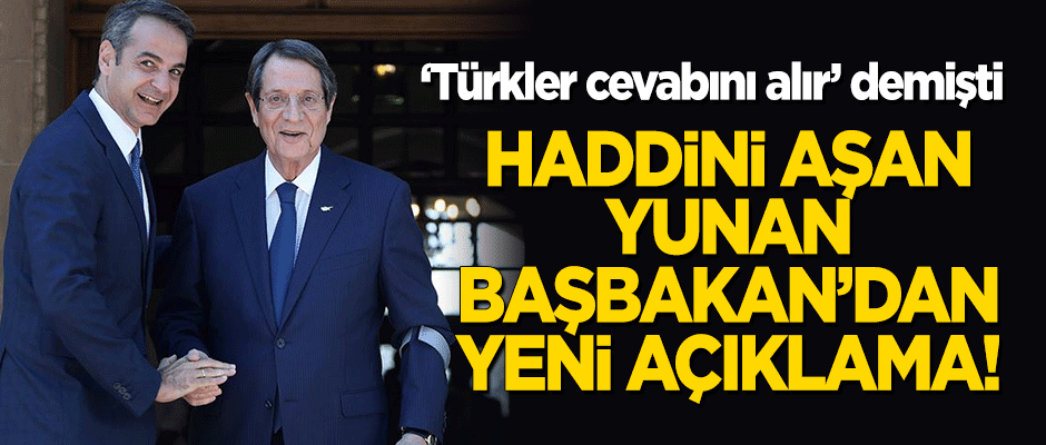 Yunanistan Başbakanı'ndan yeni 'Türkiye' açıklaması!