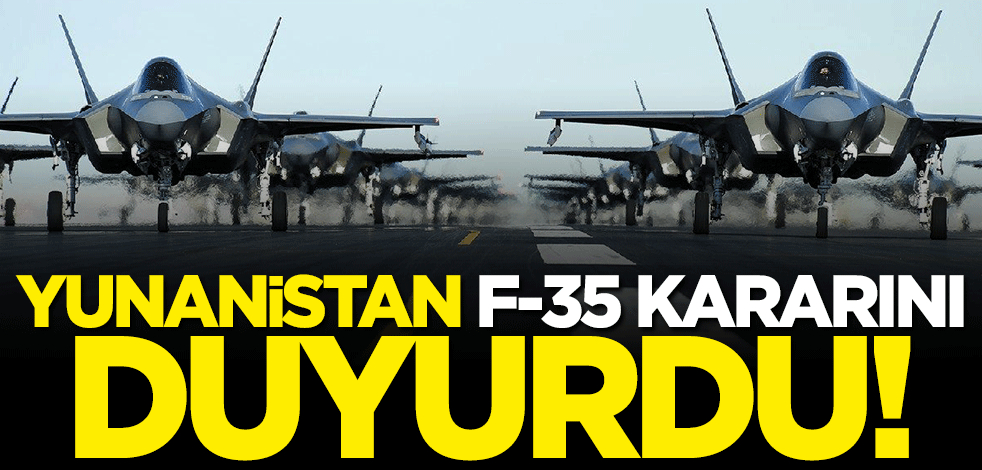 Yunanistan F-35 satın almak için harekete geçti