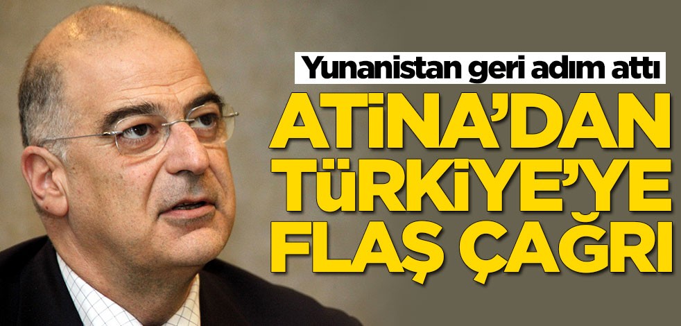 Yunanistan geri adım attı! Atina'dan Türkiye'ye çağrı