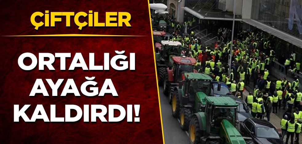 Yunanistan, İtalya, Fransa'da: Çiftçilerin tarımsal üretimi: Şok protestosu devam ediyor! Gündeme düştü