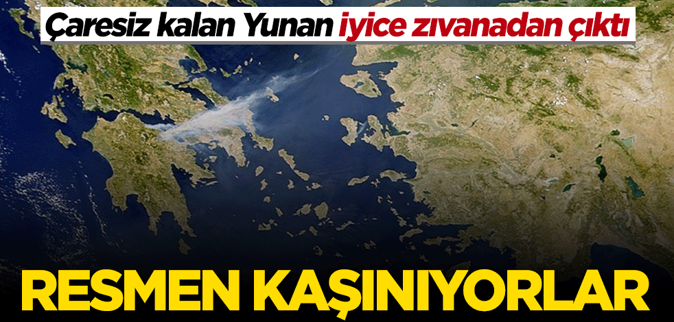 Yunanistan iyice zıvanadan çıktı! Resmen kaşınıyorlar