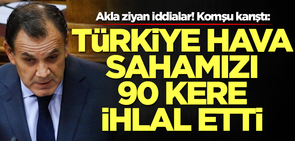 Yunanistan karıştı! Bakanı yerden yere vurdular: Türkiye hava sahamızı 90 kere ihlal etti