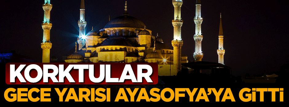 Yunanistan, konsolosunu gece yarısı Ayasofya'ya gönderdi