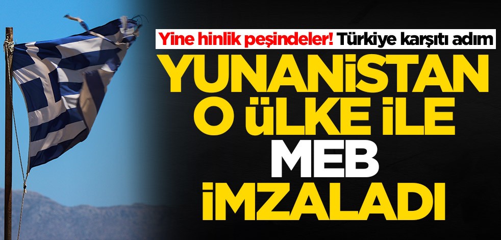Yunanistan, Mısır ile MEB anlaşması yaptı! Büyük bir alanı kaybediyorlar