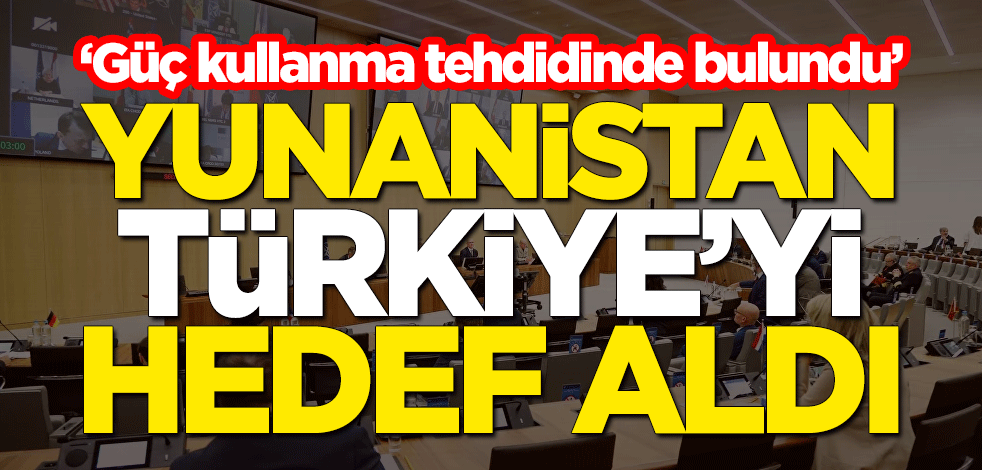 Yunanistan, NATO'da Türkiye'yi hedef aldı: Güç kullanma tehdidinde bulundu