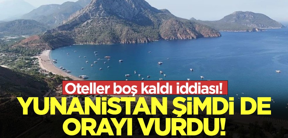 Yunanistan şimdi de orayı vurdu! Otellerin boş kaldığı iddia edildi!