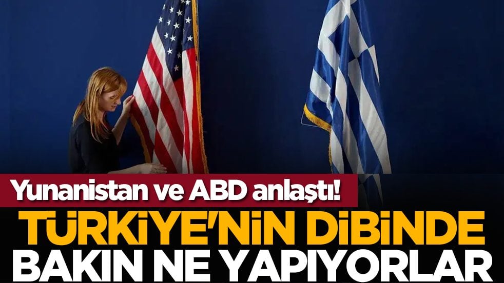 Yunanistan ve ABD anlaştı! Türkiye'nin dibinde bakın ne yapıyorlar