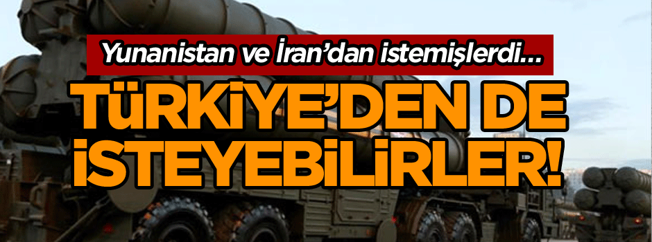 Yunanistan ve İran’dan istemişlerdi… Türkiye’den de isteyebilirler!