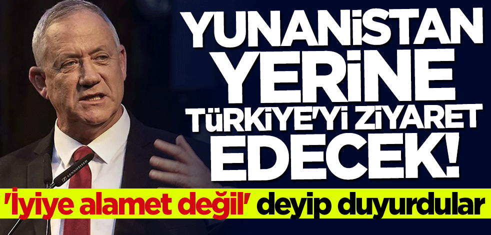 Yunanistan yerine Türkiye'yi ziyaret edecek... "İyiye alamet değil"