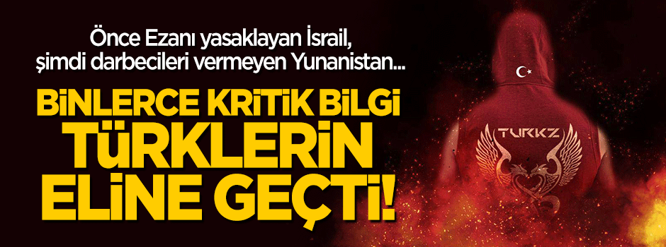 Yunanistan'a şok! Binlerce yazışma Türk hackerların eline geçti